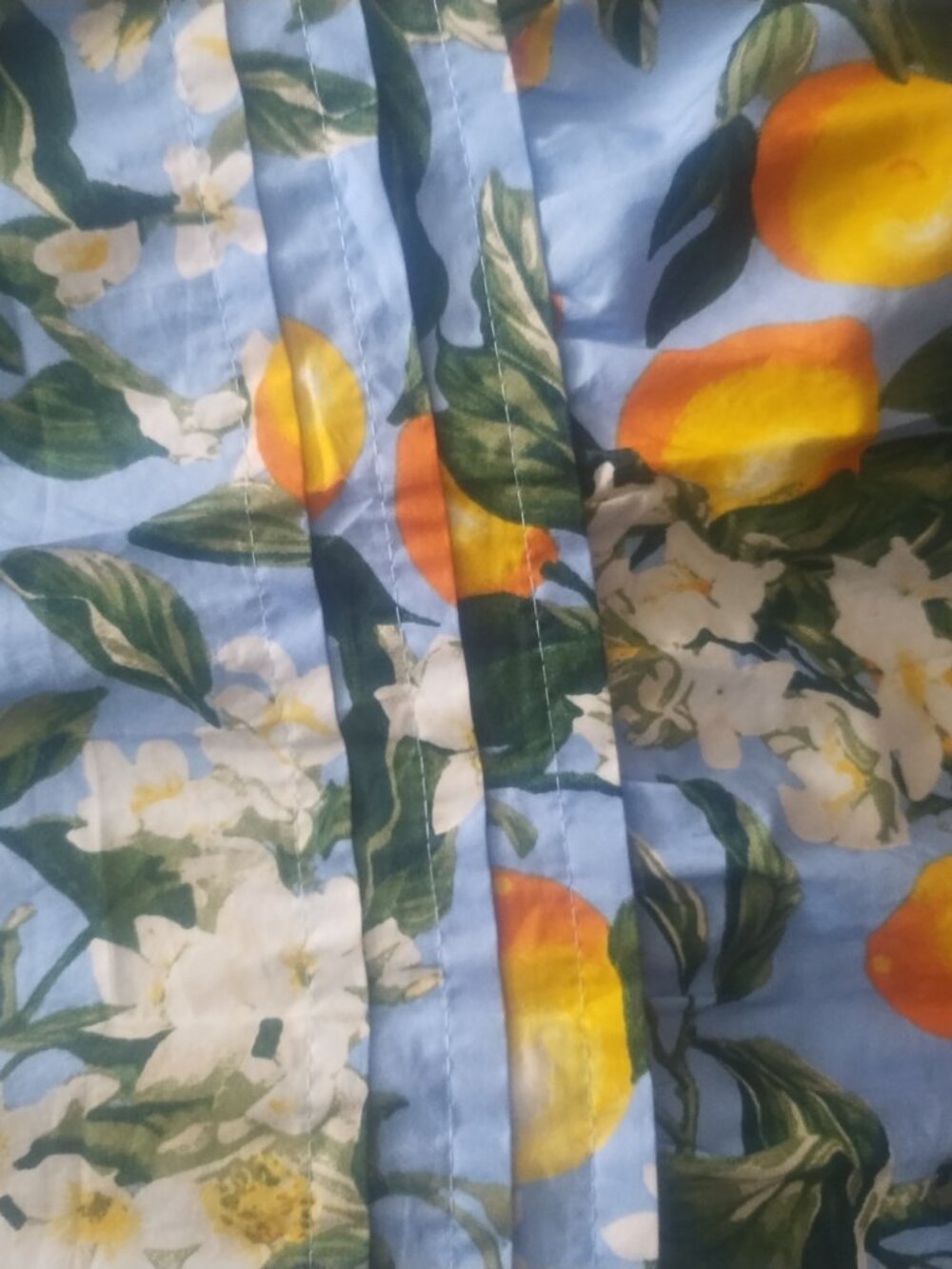 Anthropolgie lemon print maxi dress - Picture 3 of 3